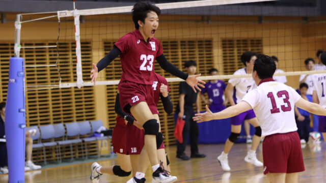 因縁の相手、東京学芸大にフルセットの末敗れる