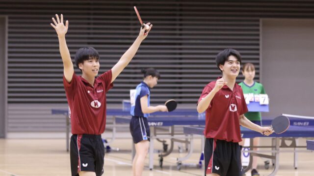 「負ける気がしなかった」“ハマカン”ペア　最後の関東学生で圧巻Ｖ！　濵田一・徳田組が２年ぶり２度目の関東王者に輝く