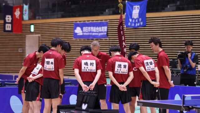 18年ぶりの栄冠ならずも･･･　2015年以来の準優勝　歴史に挑んだ魂の最終決戦／インカレ決勝
