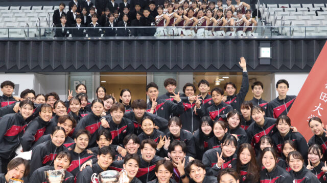 競泳早慶戦　ベスト更新続きインカレにつながるレースに