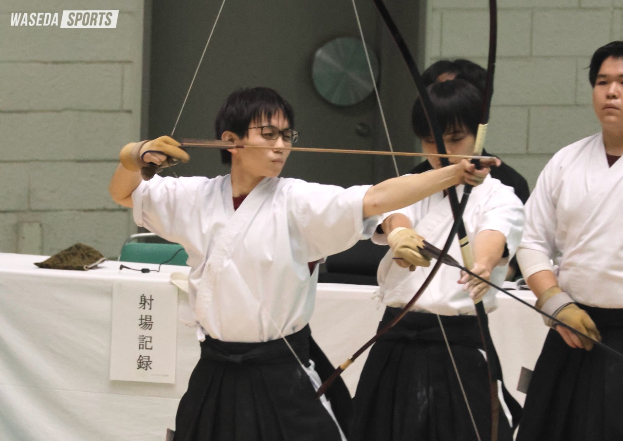 弓道】インカレ2日目 男子団体は3回戦進出、女子団体は無念の予選