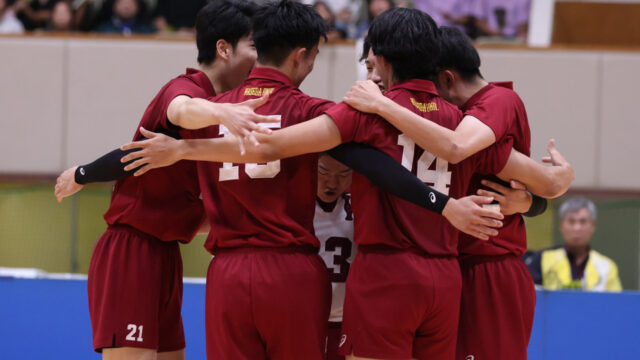 【男子バレー】堺ブレイザーズとの白熱した戦い！バレーボール教室も開催し小中学生と交流した