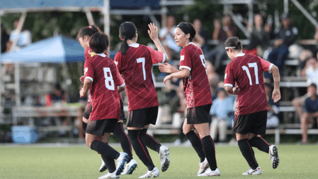 【ア女】山梨学院大相手に終始試合をコントロール　３－０の完勝を収める