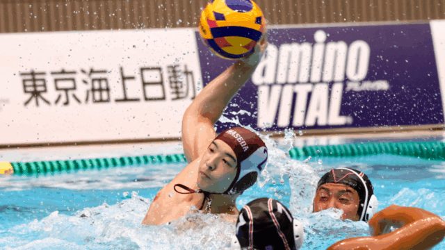 開幕戦で成蹊大に快勝！メダル獲得に向け、好発進