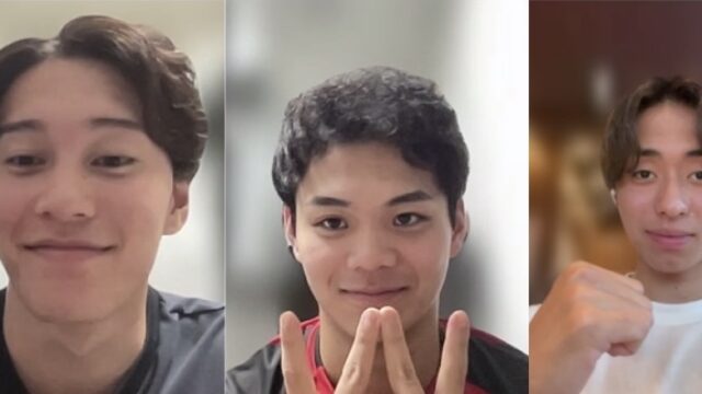 【連載】競泳　インカレ前対談『燿』　第７回　村上汰晟×松下湊×添田重樹