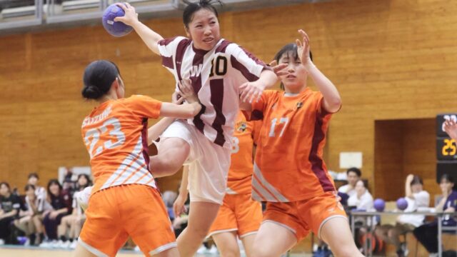 【女子ハンドボール】秋季リーグ初戦　見事勝利を飾りリーグ戦好スタート！