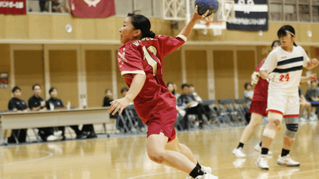 【女子ハンドボール】前半からのリードを守り抜き２連勝！　秋季リーグ４勝１分で後半戦へ突入