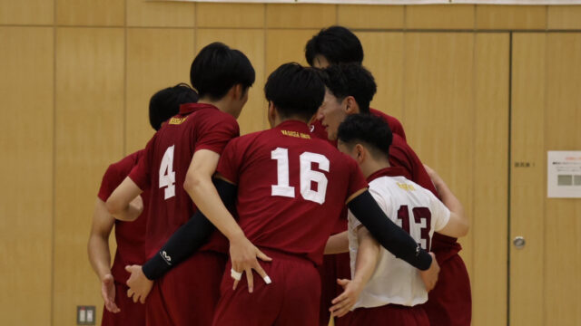 【男子バレー】主導権を握れず日体大に敗戦　今季公式戦初の黒星をつける