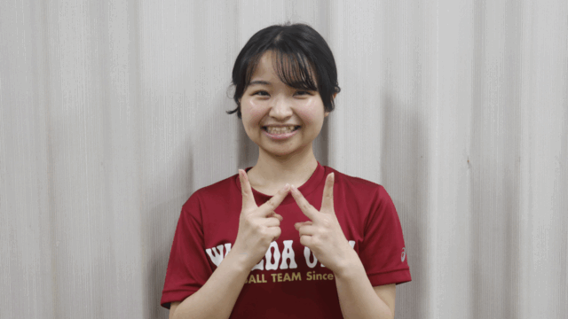 【特集】 女子バレーボール部　学生スタッフ特別インタビュー