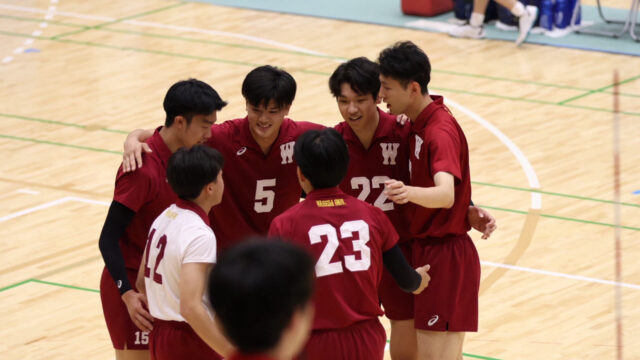 【男子バレー】TM東京スパークルに快勝　ファイナルラウンドをかける一戦へ