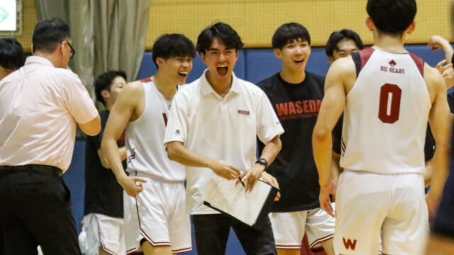 【男子バスケ】貫いた早稲田の高速バスケット　中大に競り勝ち春の雪辱を果たす　