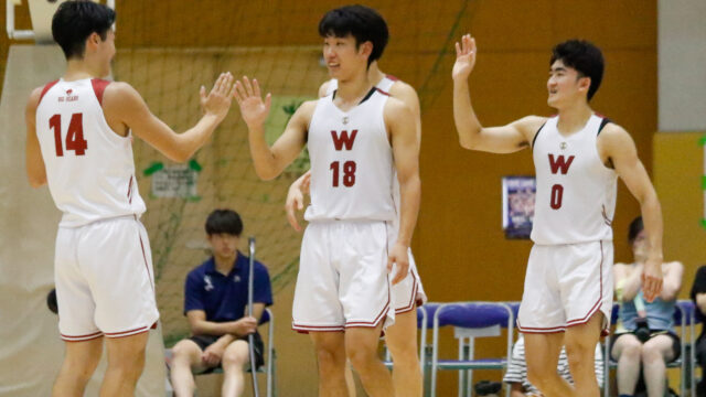 【男子バスケ】３Ｐ不調も見せたディフェンス力　大東大に粘り勝ち、首位タイをキープ