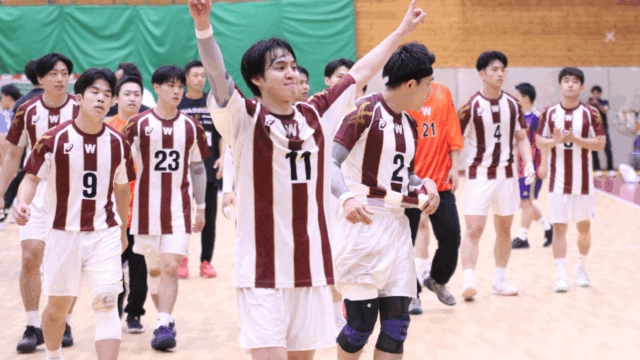 【男子ハンドボール】６点ビハインドをひっくり返し筑波大に逆転勝利！　秋季リーグをインカレへの布石に