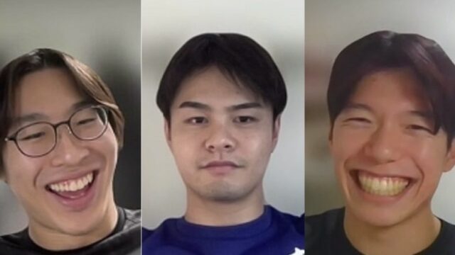 【連載】競泳　インカレ前対談『燿』　第10回　入江崇也×新開誠也×山口遼大