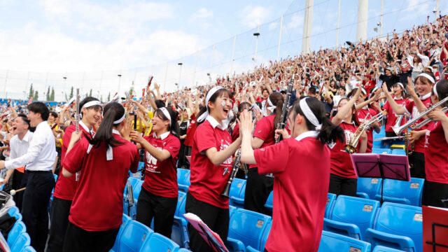 【応援】逆転優勝に繋がる勝利を遂げた慶大戦での応援席を写真で振り返る