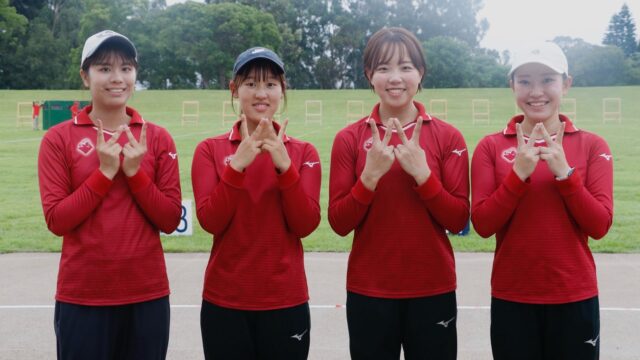 【女子アーチェリー】五関が５位入賞も悔しさ残るインカレ