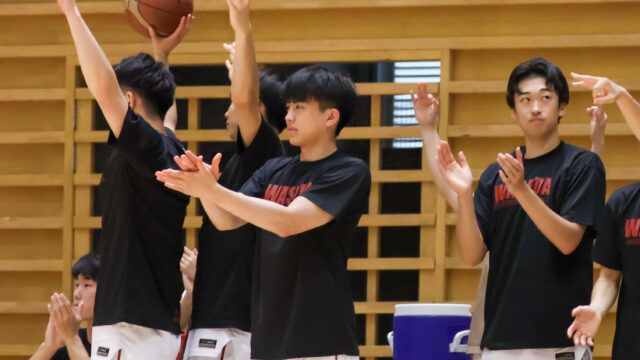 【男子バスケ】100点ゲームで青学大に快勝！　2018年以来の１部５連勝で首位タイをキープ