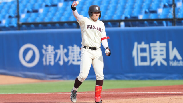 【野球】伊藤樹が投打で奮闘　昨季負け越しの立大から勝ち点奪取／立大３回戦