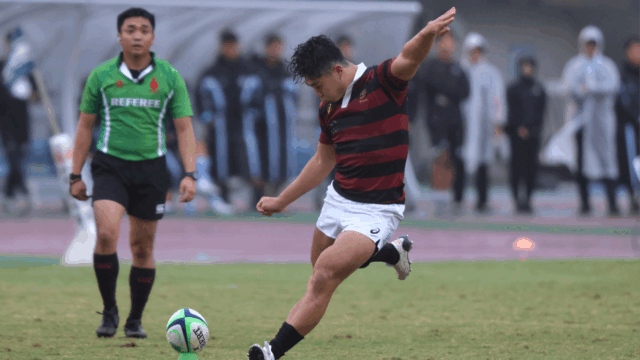 【ラグビー】勢いに乗る筑波大を39ー13ではね返した　全勝対決を制し、対抗戦３連勝
