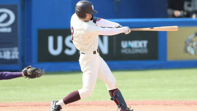 【野球】明大の勢いを止められず　打線も毛利を打ち崩せず敗北／明大１回戦