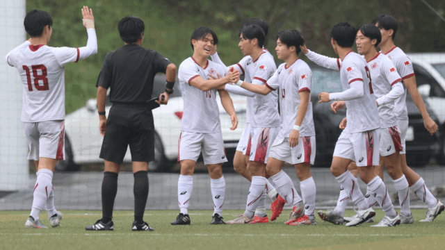 東農大を２ー０で下し３連勝で２位浮上　次節運命の首位攻防戦に挑む