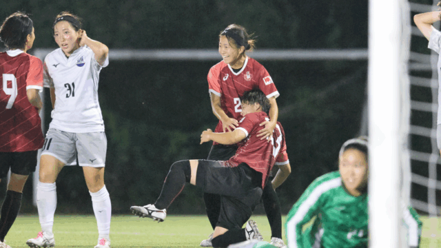 【女子サッカー】ルーキー小島が決勝点　ア女がホーム最終戦を白星で飾る