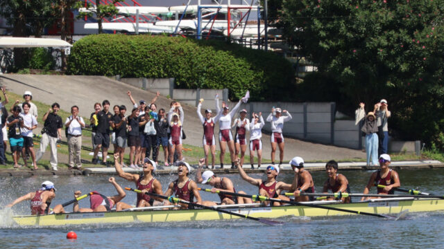男子エイトが10年ぶりの優勝！女子は総合２位／全日本大学選手権