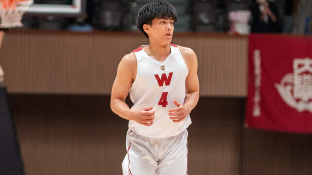 【男子バスケ】城戸賢心　ケガからの復活を遂げた早大旋風のラストピース　「ずっと迷惑をかけてきたので…」