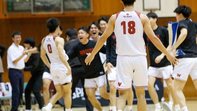 【男子バスケ】驚異の３Ｐ成功率「50％」東海大との首位攻防戦を制し、57年ぶり優勝へマジック１が点灯！