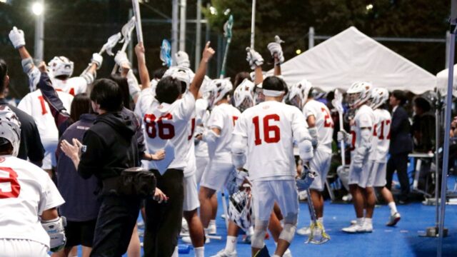 【男子ラクロス】リーグ戦初の10点ゲーム！圧巻の攻撃力を見せつけ、４年ぶりの全国進出を決めた！