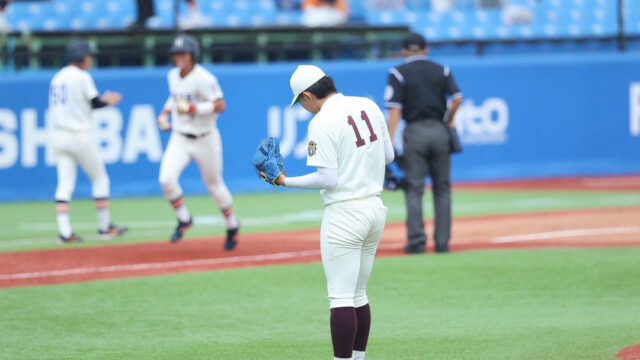 【野球】終盤に追いつくも決定機を逃す　今季２度目の１回戦敗北／法大１回戦