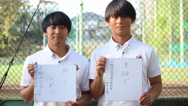 【連載】準硬式野球部新歓企画２０２４　第３回　服部由偉×北原佑太郎
