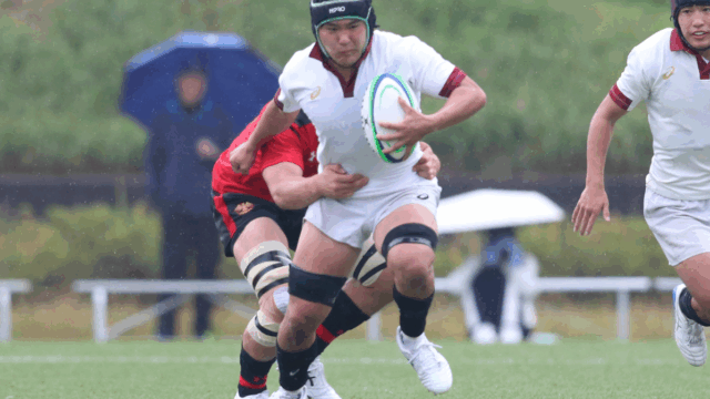 【ラグビー】『早稲田プライド』を掲げた帝京大Ｂとの一戦　力負けを喫し、ジュニア選手権初黒星