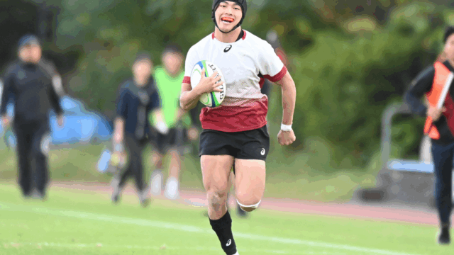 【ラグビー】７点差の接戦を制した早大C　後半の追い上げが光った