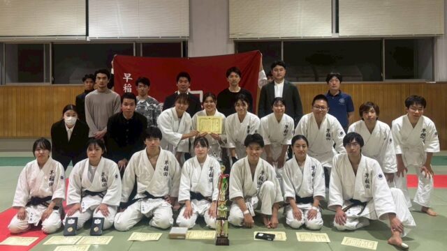 【合気道】新体制初の公式戦で躍動