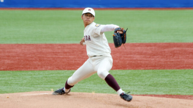 【野球】岡村が７回無失点の好投　３位で秋季フレッシュを終えた／東大戦