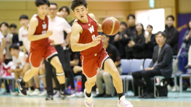 【男子バスケ】下山瑛司　「スコアリングガード」としての進化　早稲田を優勝に導いた絶対的司令塔