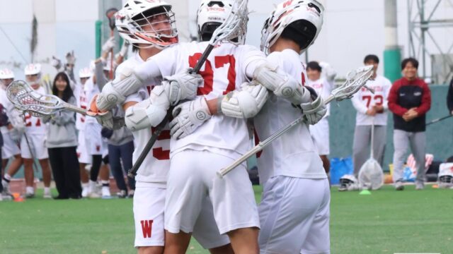 【男子ラクロス】最終第４Ｑで４得点！怒涛の追い上げで僅差の勝負を制し、全学ＦＩＮＡＬ進出決定！