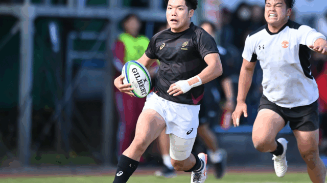 【ラグビー】シーソーゲームを制した早大Ｄ　僅差で帝京大Ｄを撃破