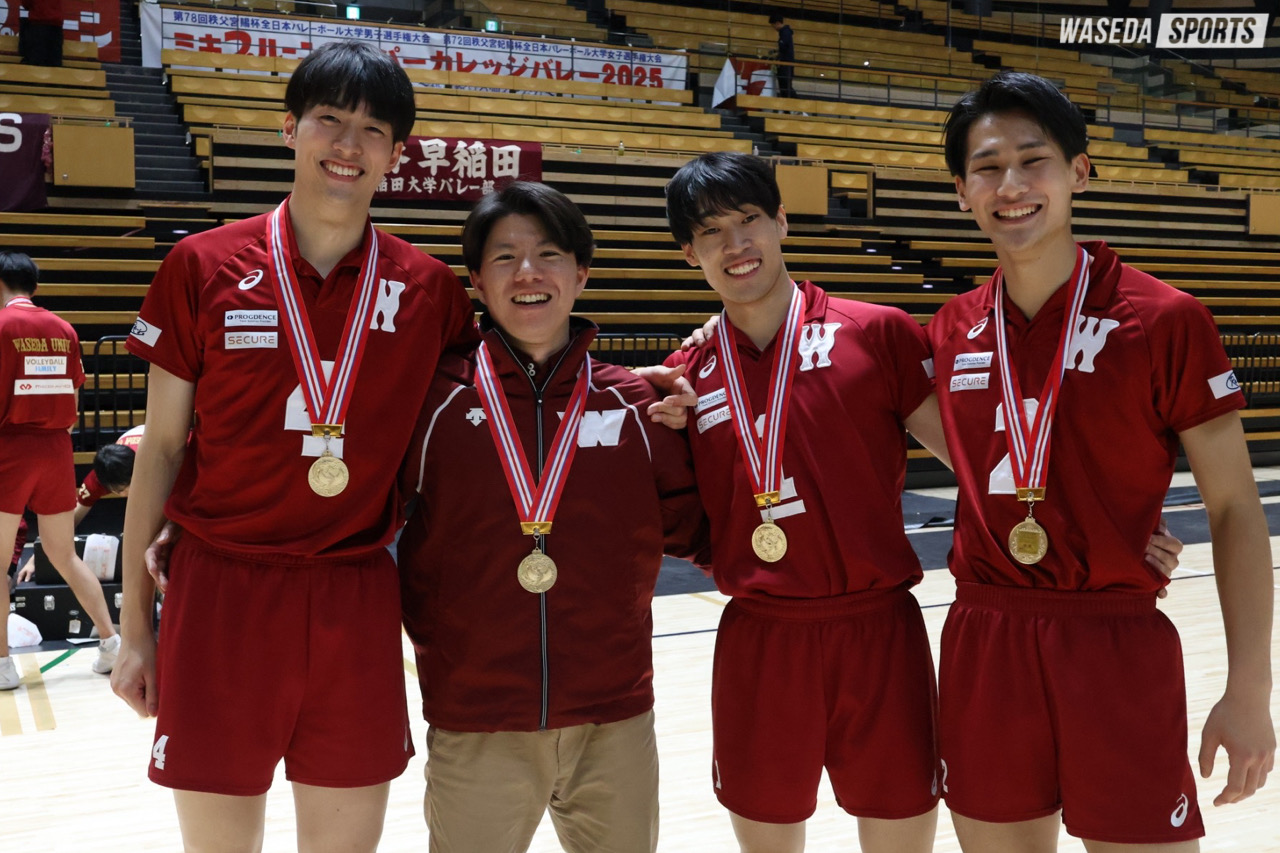 男子バレー】全日本インカレコメント集／監督・コーチ・4年生編