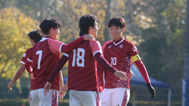 【男子サッカー】　新チーム始動！　東経大相手に勝利を飾る