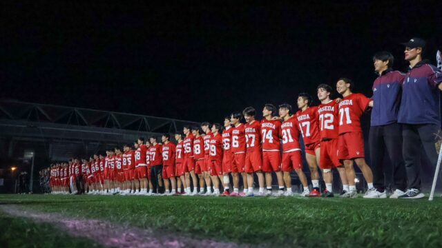 【男子ラクロス】「ウィンターで勝つためだけに練習してきたので」（柴谷）/新人戦ウィンターカップ・コメント集