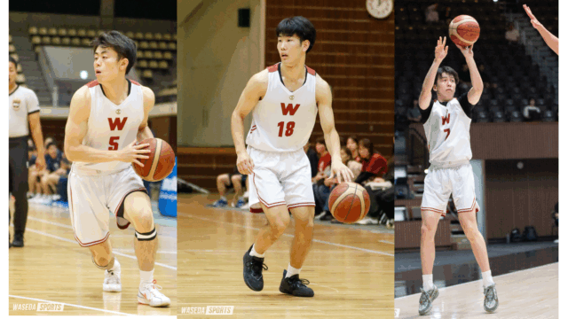 【男子バスケ】岩屋主将、堀副将、堀田副将がＢリーグドラフト志望届提出　ドラフト第１号選手なるか