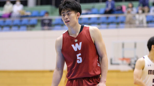 【男子バスケ】　Ｂリーグドラフト直前特集第１回　堀陽稀　浪速生まれの大学トップスコアラー
