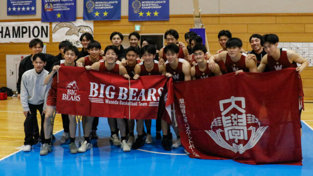 【男子バスケ】４年生引退コメント集