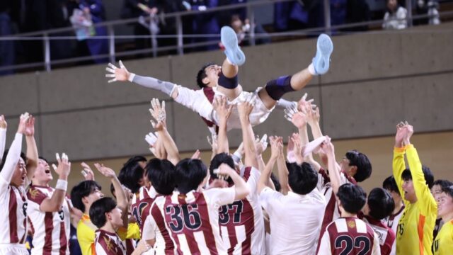 【男子ハンドボール】４年生最後の公式戦　優勝し有終の美を飾る