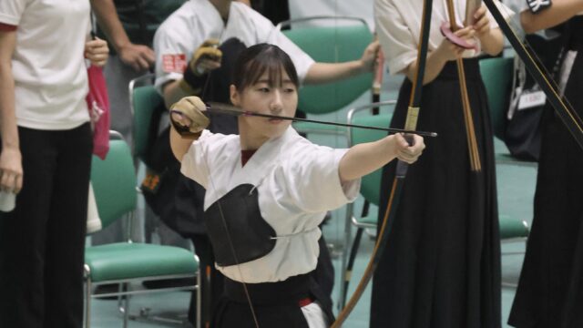 【連載】『令和７年度卒業記念特集』第７回　橋本美優／弓道