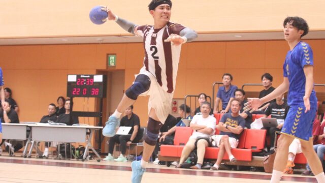 【連載】『令和７年度卒業記念特集』第26回　守屋雄司／ハンドボール男子　