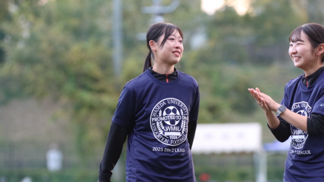 【連載】『令和７年度卒業記念特集』　永戸彩花／ア式蹴球部