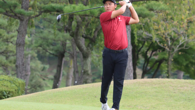 【連載】『令和７年度卒業記念特集』第38回　中野麟太朗／男子ゴルフ